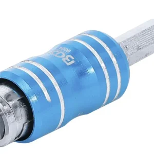 Handgemaakt BGS 9004 Bit- en dopsleutelhouder uitgang buitenvierkant, binnenzeskant 6,3 mm (1/4") 85 mm