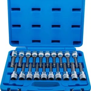 BGS 5170 Dopsleutelbitset Aandrijving binnenvierkant 12,5 mm (1/2") Binnenzeskant, T-profiel (voor Torx), binnenveeltand (voor XZN) met kogelkop 20-delig In De Mode