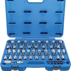 Beperkte Voorraad BGS 5188 Dopsleutelbitset 12,5 mm (1/2"), 8 mm (5/16") 49-delig