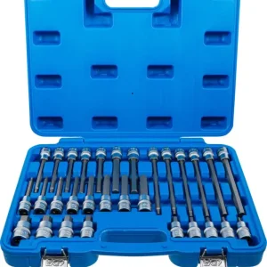 Lage Prijs BGS 5181 Dopsleutelbitset 12,5 mm (1/2") binnenzeskant 30-delig