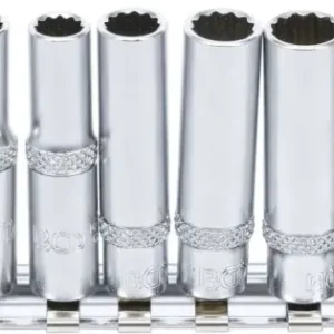 Hoge Kwaliteit BGS 5251 Dopsleutelset twaalfkant, diep 6,3 mm (1/4") 4 - 13 mm 11-delig