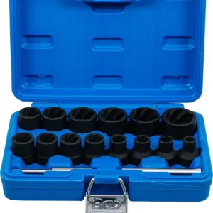 Weekendaanbieding BGS 5269 Spiraalprofiel-dopsleutelset / schroefuitdraaier 12,5 mm (1/2") 8 - 27 mm 16-delig