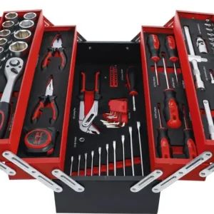 BGS Do It Yourself 6056 Metalen gereedschapskoffer inclusief gereedschappenassortiment 86-delig Budget