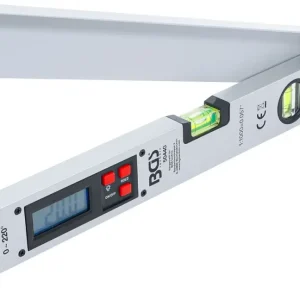 BGS 50440 Digitale LCD-hoekmeter digitaal met waterpas 450 mm Beperkte Voorraad