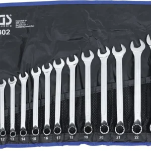 Veilige Betaling BGS 30302 Steekringsleutelset verdiept 8 - 27 mm 17-delig