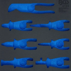 Alleen Vandaag BGS 4133-1 Gereedschapmodule 2/3 leeg voor BGS 4133
