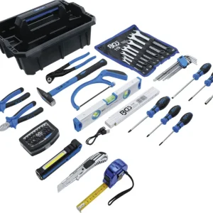 Veilige Betaling BGS 70224 Gereedschapskist kunststof incl. gereedschapsassortiment 66-delig