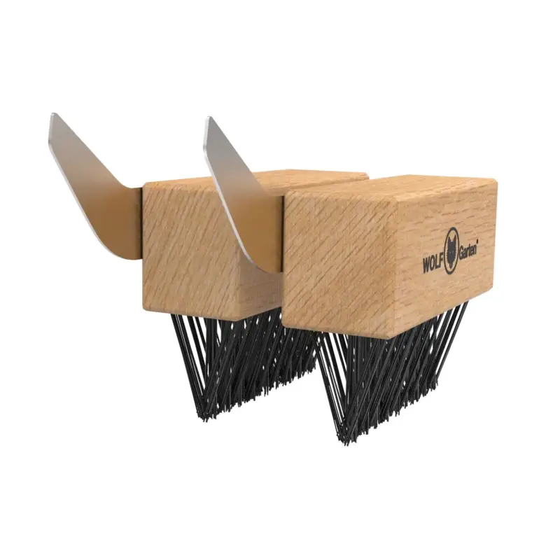 WOLF-Garten 73BZA001650 Multi-Star 2x 2-in-1 vervangborstel en -krabber Merkproduct