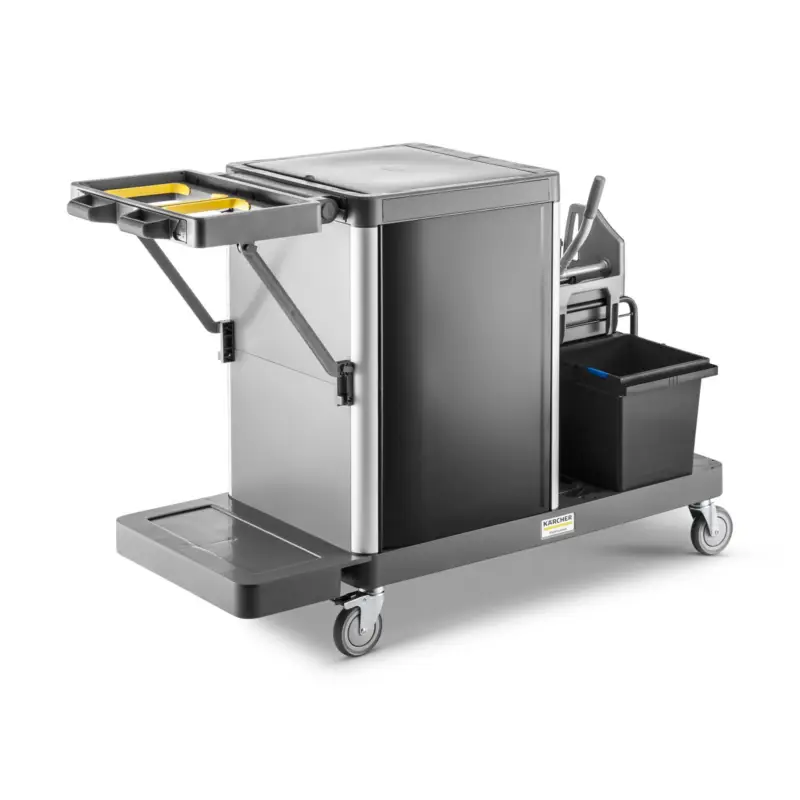 Kärcher Professional 1.321-007.0 FM ExpertPro 100/ W Grote schoonmaakwagen incl. 4x6L emmers, afvoermodule en gesloten ruimte Professioneel