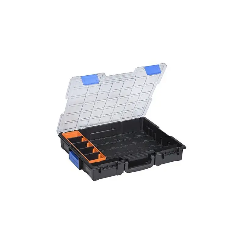Allit ALT-454200 EuroPlus Pro K44.76/7 Assortimentsdoos kunststof leeg zwart Bulkbestelling