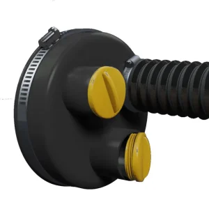 Ecor-Pro EPJ50 Luchtontvochtiger-adapter 125mm naar 3x 50mm Actieprijs