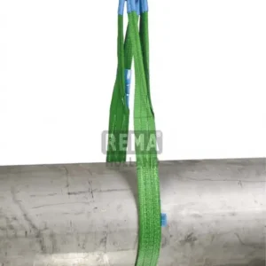 Express Levering Rema 1211065 S1-PE-2M Polyester hijsbanden met versterkte lussen 2 mtr. 2000 kg