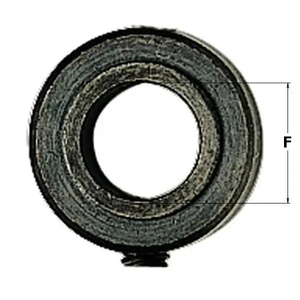 Ambachtelijk CMT 541.004.00 Blokkeringsring of diepte aanslag, D=14 mm, F=8 mm, I=6,5 mm