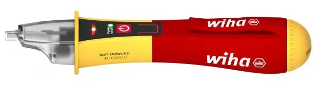 Wiha 43798 Spanningszoeker Volt Detector contactloos, eenpolig, 230-1.000 VAC in blister (43798) Snelle Levering