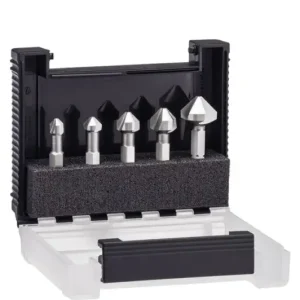 Authentiek Wiha 28027 Verzinkbitset 1/4" 5-delig (28027)