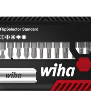 Wiha 39078 Bitset FlipSelector Standard 25 mm assorti 13-delig 1/4" (39078) Voordeelprijs