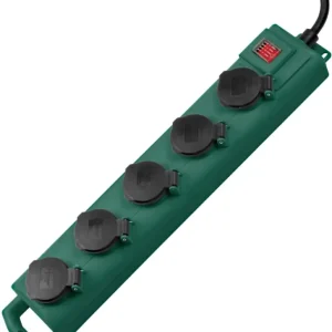 Wereldwijde Verzending Brennenstuhl 1159910215 Super-Solid SL 554 DE IP54 Tuinstekkerdoos 5-voudig 5m H07RN-F 3G1,5