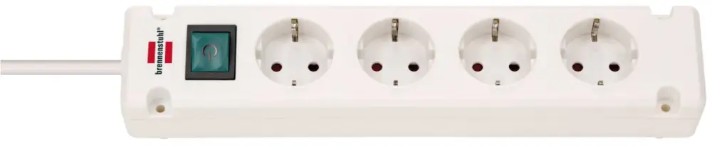 Betrouwbaar Brennenstuhl 1150650124 Bremounta stekkerdoos 4-voudig wit 1,5m H05VV-F 3G1,5