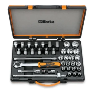 Aanbieding Beta 009200986 920B/C33 Dopsleutelset 1/2" 12-kant Metrisch 10-32 mm