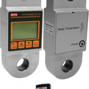 Rema 1512003 DSD04-05TX/RX Dynamometer met afleesbare afstandsbediening 5000 kg Gratis Verzending