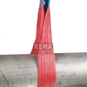 Ambachtelijk Rema 1211165 S1-PE-7M polyester hijsband met versterkte lussen 7.0 mtr 5000 kg