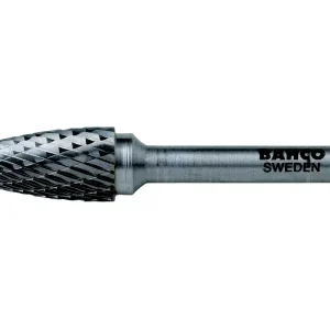 Authentiek Bahco F1625C06 Hardmetalen stiftfrezen boomvormige kop met afgeronde neus