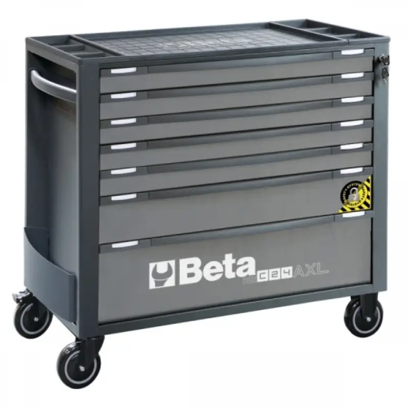 Actieprijs Beta 024004297 Gereedschapswagen, Donkergrijs + 9 Lades - 103,5x97x44,5 cm