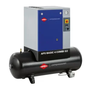 Airpress 362904 Schroefcompressor APS 4 Basic G2 Combi 10 bar 4 pk/3 kW 366 l/min 200 l Korting