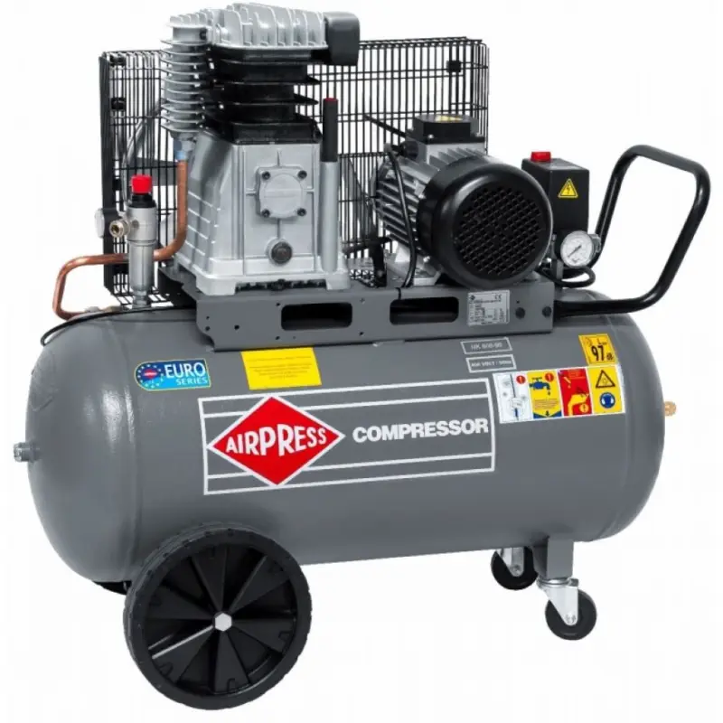 Airpress 360670 Compressor HK 600-90 Pro 10 bar 4 pk/3 kW 336 l/min 90 l Nu Kopen
