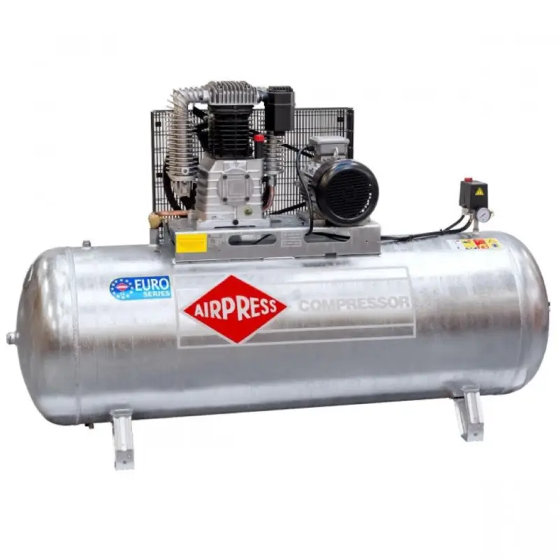 Airpress 369569 Compressor G 1000-500 Pro 11 bar 7.5 pk/5.5 kW 698 l/min 500 l verzinkt Budget
