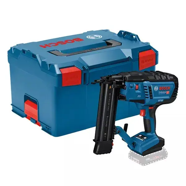 Aanbieding Bosch Blauw 0601482401 GNH 18V-50 Professional Accu Bradtacker 18G 18V excl accu's en lader in L-Boxx