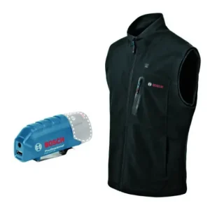 Wereldwijde Verzending Bosch Blauw 06188000EC GHV 12+18V XA L Accu Verwarmde bodywarmer excl. accu's en lader