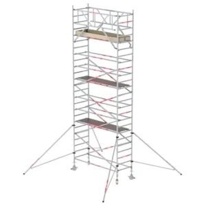 Altrex T315005 RS Tower 31 Smalle Rolsteiger 8.20m werkhoogte 0.90x2.45m Hout Gereduceerde Prijs