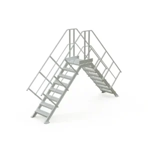 Altrex 224528 Overstapbordes 8 treden 45 graden 60 Snelle Levering