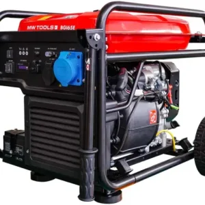 Finale Uitverkoop MW-Tools 724562443 BGI65E Benzine inverter generator 6,5 kW 230V met elektrische start