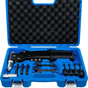 Aanbieding BGS 438 Popnageltang-set voor standaard popnagels, popmoeren en klinkbouten