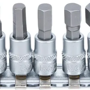 Bestel Nu BGS 2161 Dopsleutelbitset 6,3 mm (1/4") binnenzeskant 4 - 12 mm 7-delig