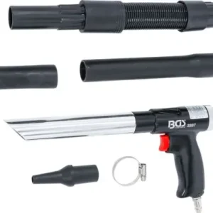 BGS 3337 Perslucht-zuig- / blaaspistool omschakelbaar 8-delig Hete Deal