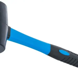 BGS 1960 Rubberhamer glasfibersteell zwarte kop Ø 50 mm 280 g Direct Verzonden