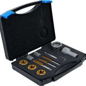 BGS 1988 Draadsnijtap-/draadsnijplaatset voor wielmoeren en bouten 12-delig Nieuw Model