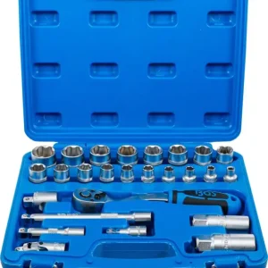 Veilige Betaling BGS 2227 Dopsleutelset golfprofiel 10 mm (3/8") 26-delig